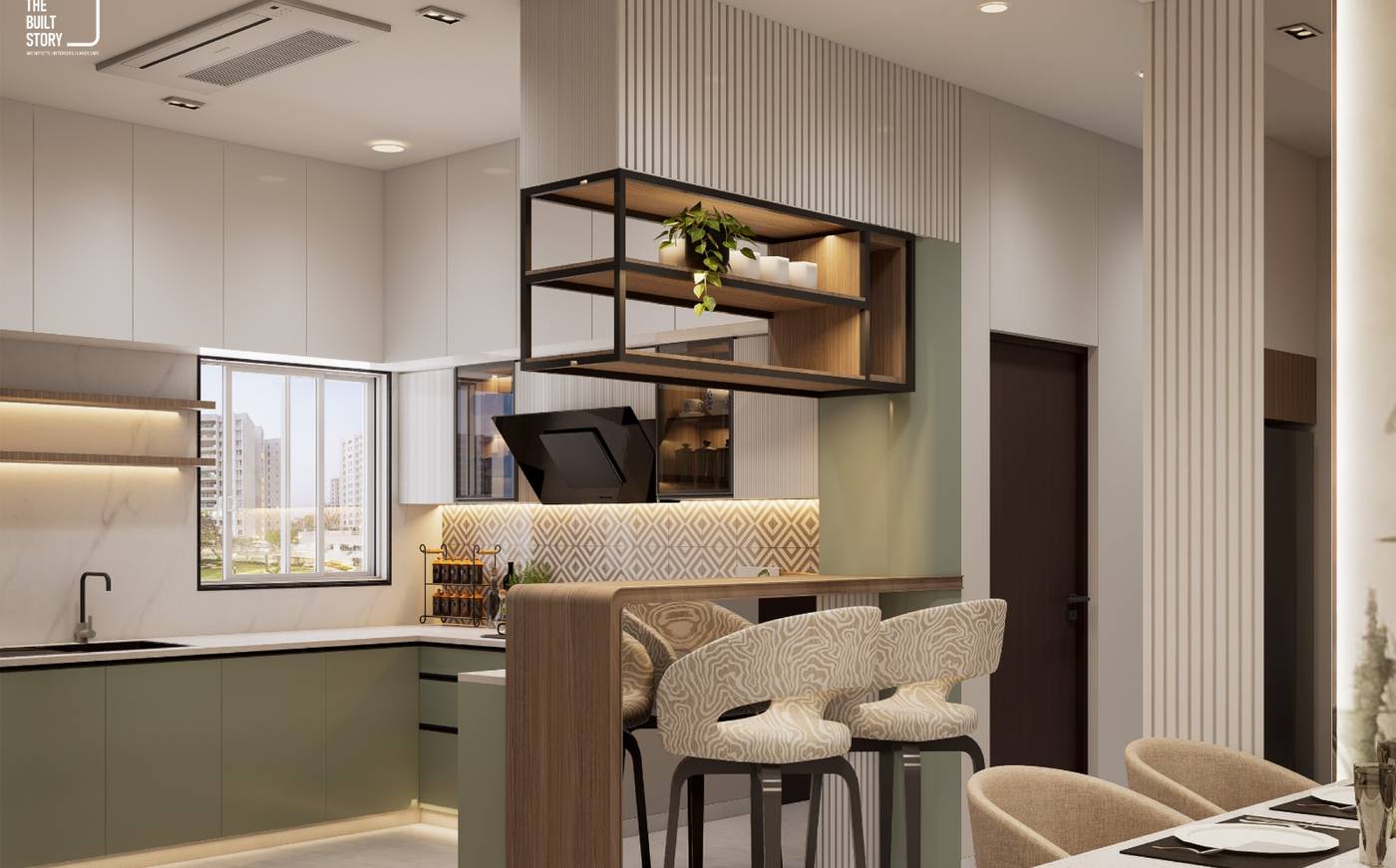 Tropical House — kitchen and dining