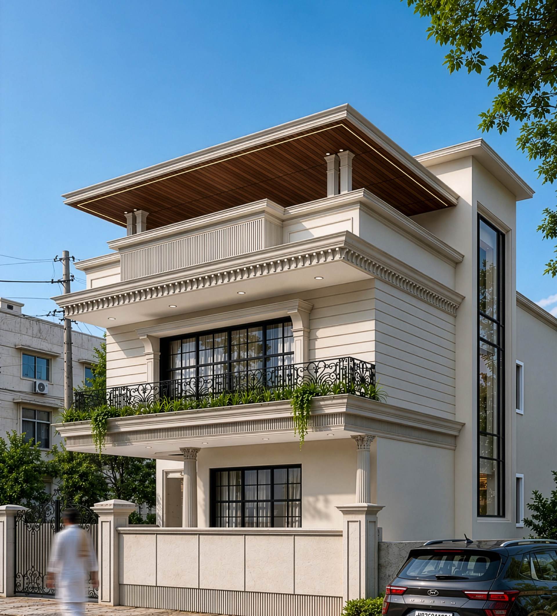 The Ivory — front elevation