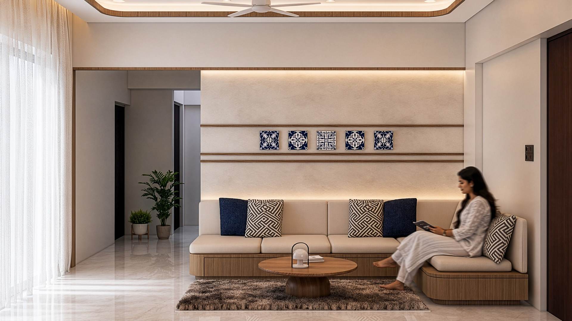 The Calm House — seating