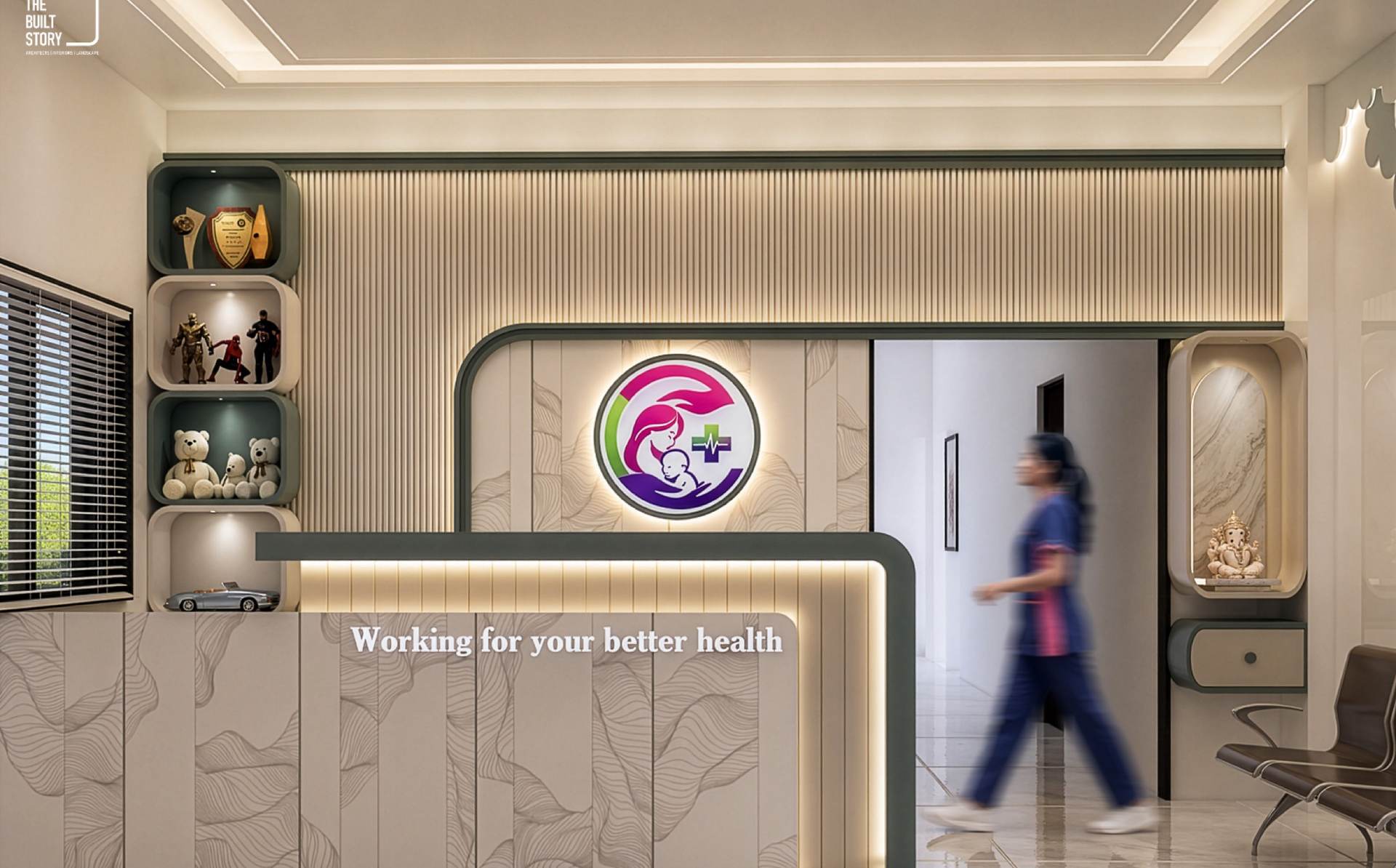 Hospital Interior — reception