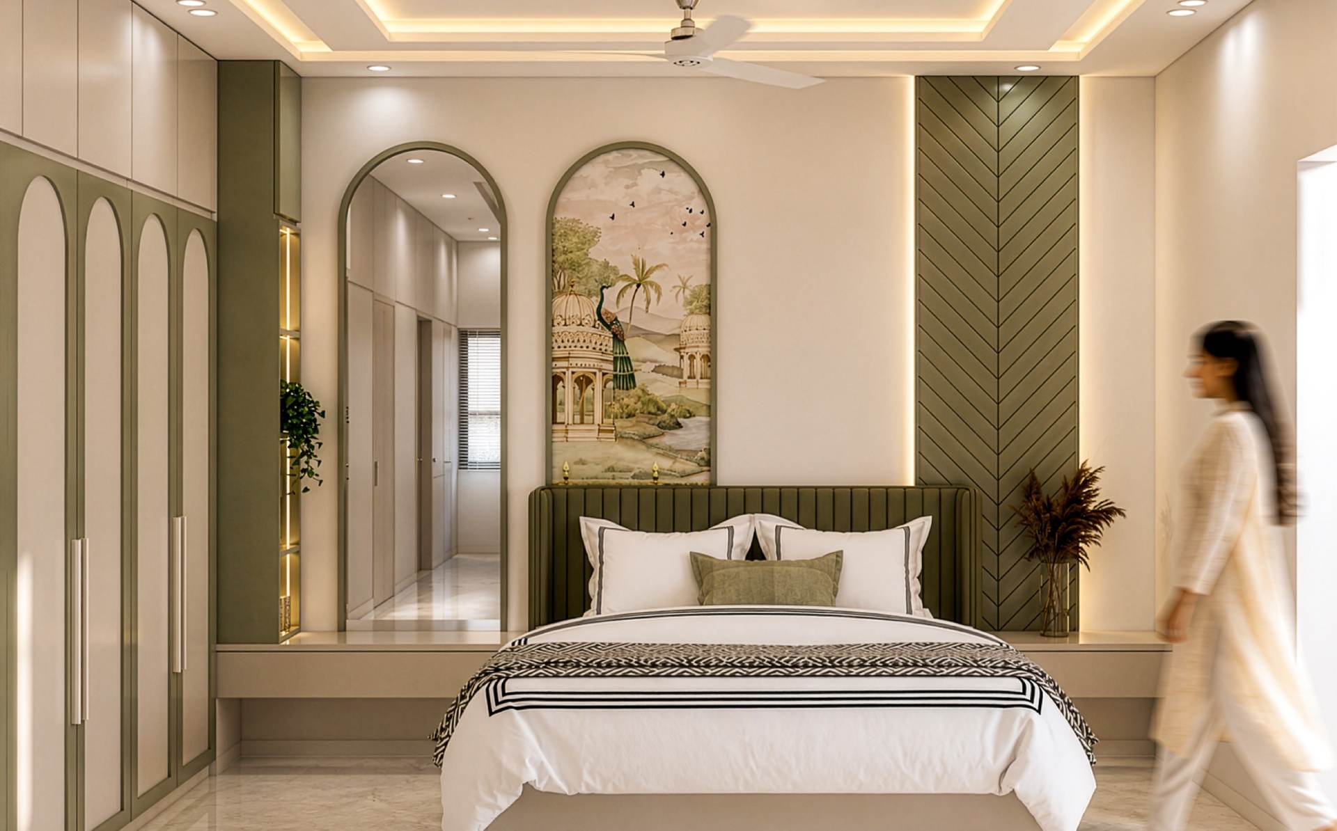 House of Hues — master bedroom