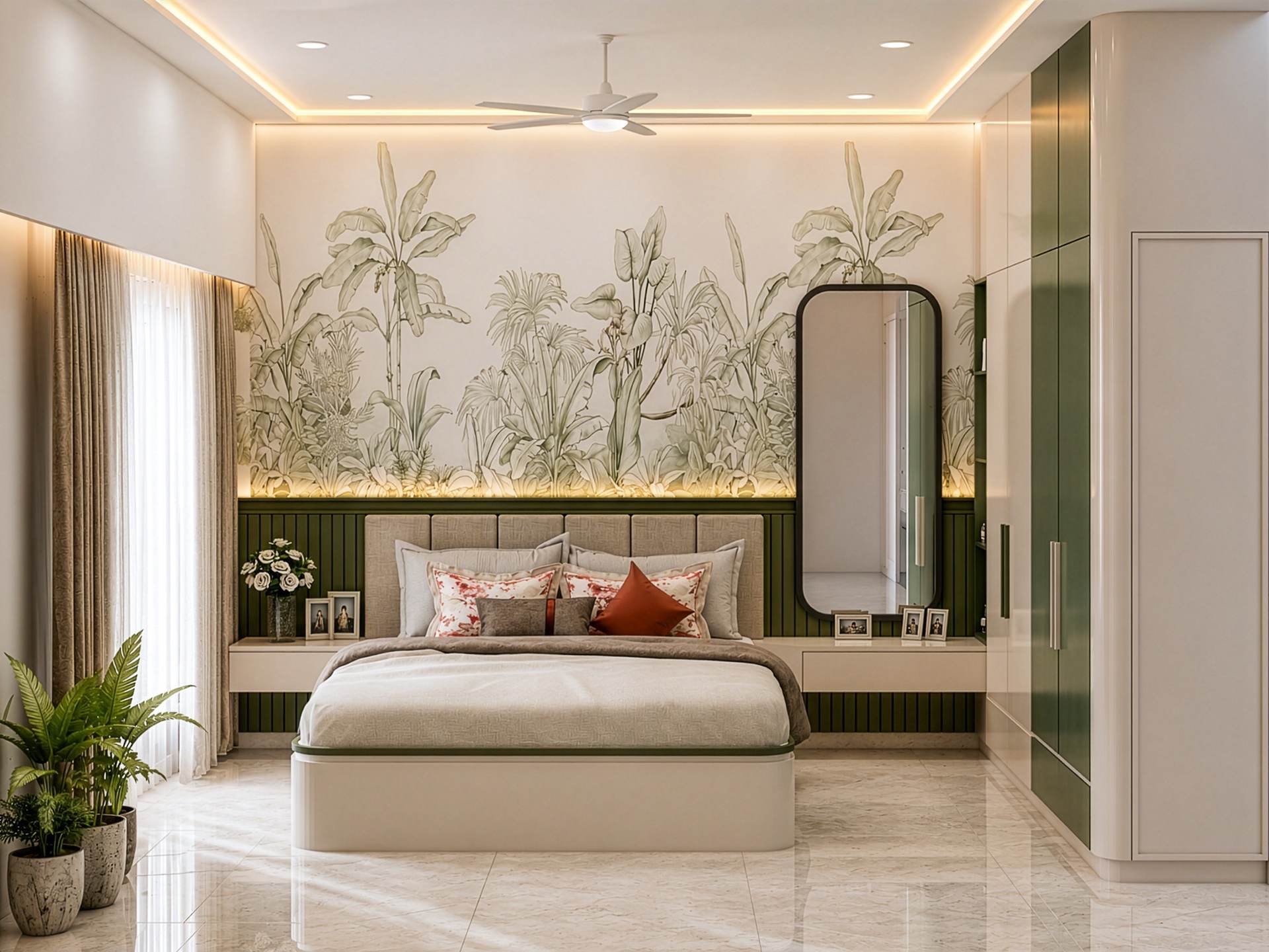House of Hues — guest bedroom