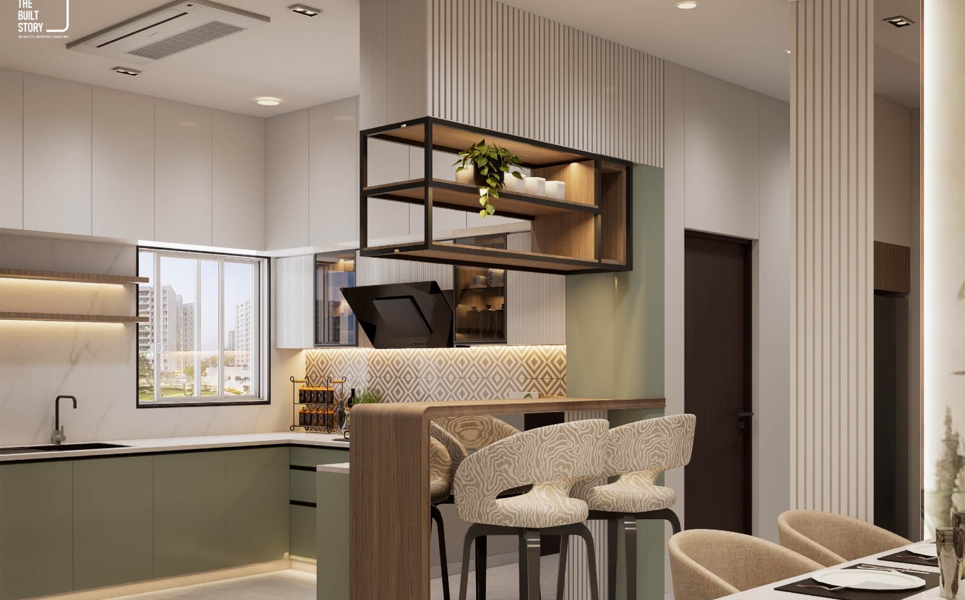 Tropical House — kitchen and dining