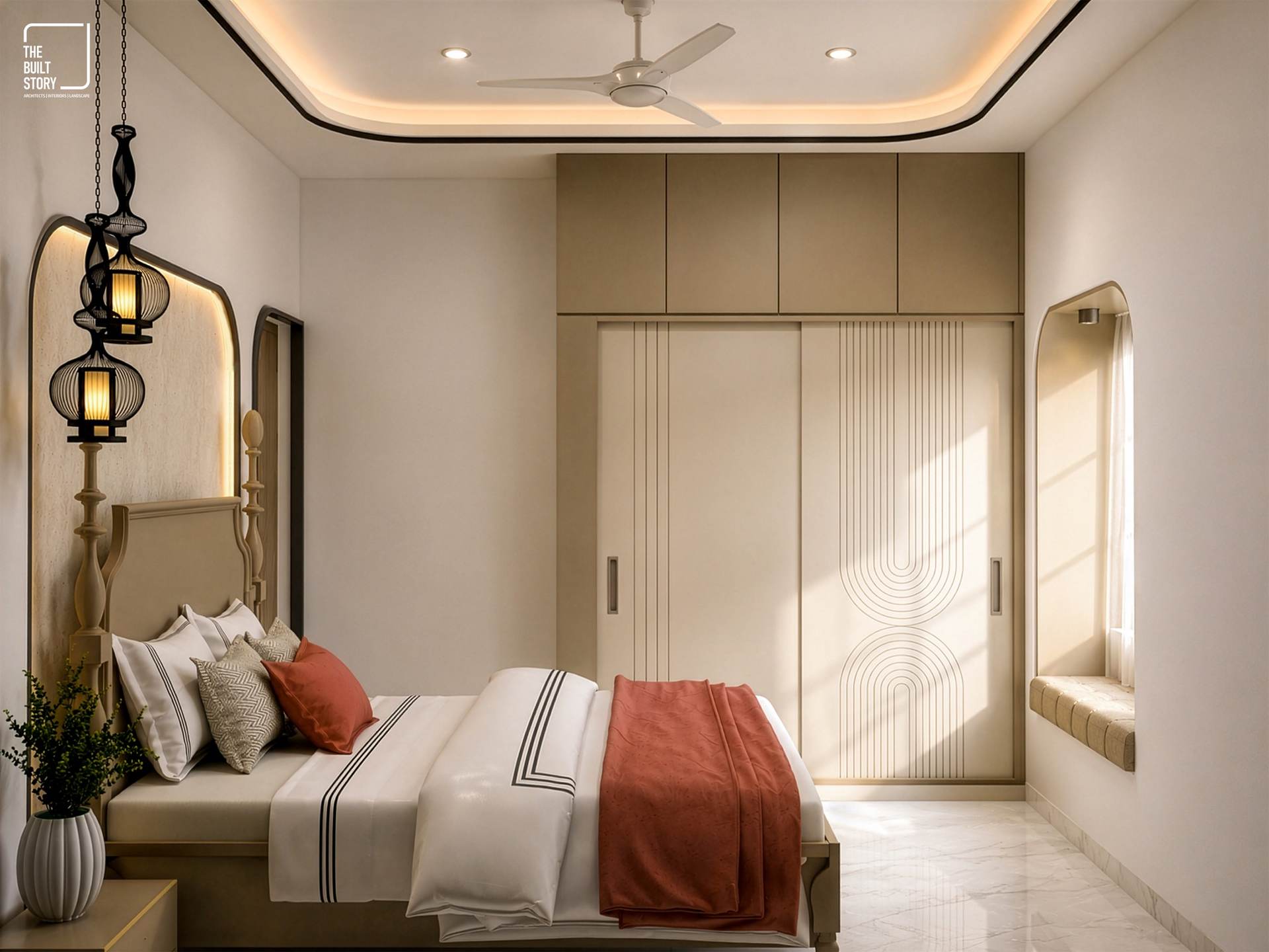 Tropical House — parents bedroom